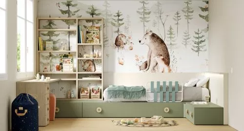 Dormitorio modular Ivory, Frida y Matcha