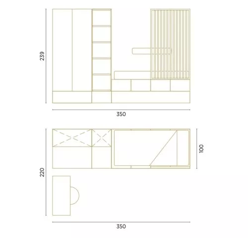 Medidas de este dormitorio