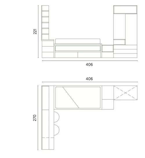 Medidas del dormitorio