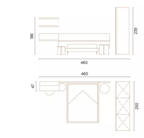 Medidas de este dormitorio